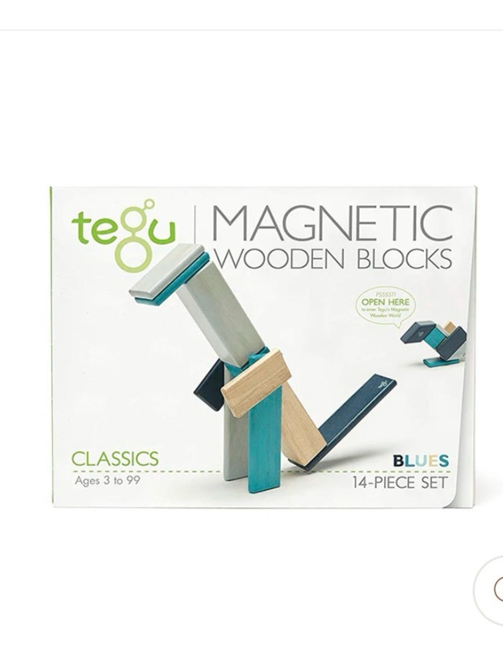 Tegu Magnetic Wooden Blocks